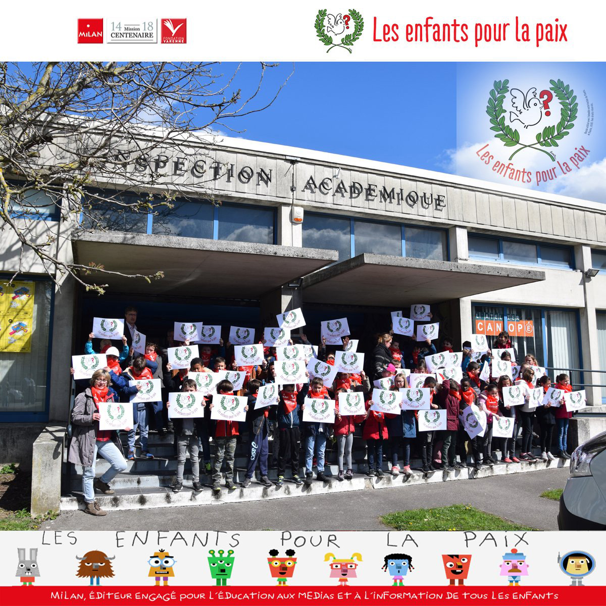 enfants pour la paix - Amiens